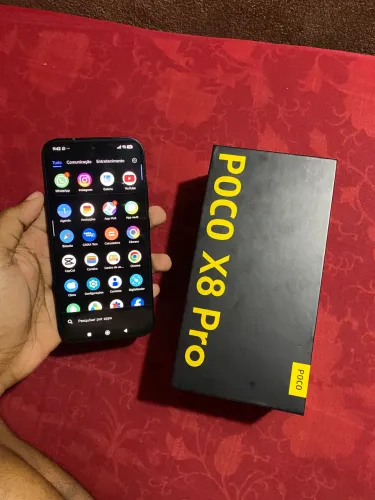 Poco x8 pro 512gb e 8 que vira 12 de ram