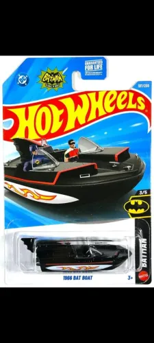 Bat Boat Hotwheels 