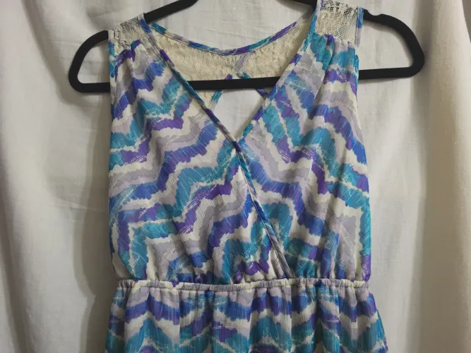 Vestido de crepe importado P