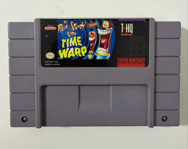 Cartucho The Ren & Stimpy Show: Time Warp - Super Nintendo (SNES) Original Americano
