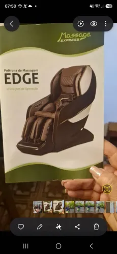 Cadeira de massagem