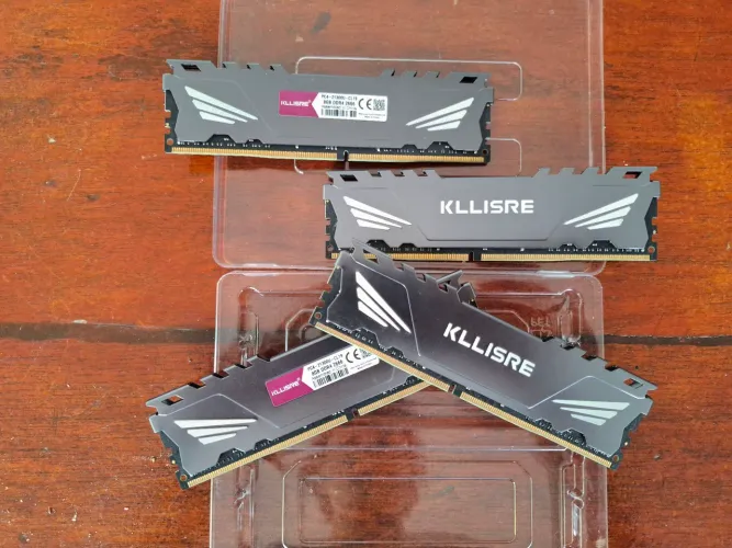 Memórias RAM Kllisre DDR4, 8GB, 2666 MT/s, CL19