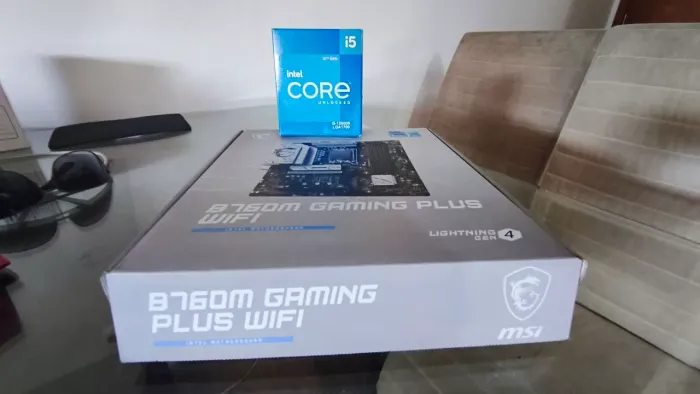 Kit upgrade Intel i5 12600k +B760m msi wi-fi