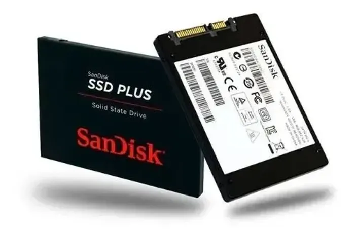 2 unidades do SSD SanDisk 480 gb