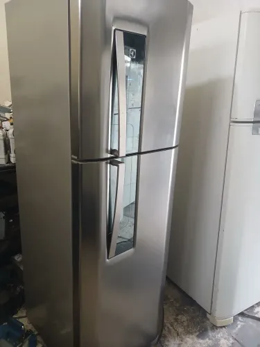 Geladeira inox 402 litros