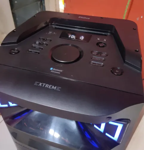 ? Torre de Som Philco Extreme PCX3000 - 2500W RMS - Bluetooth - Potente
