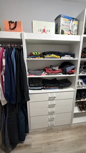Módulos de roupas