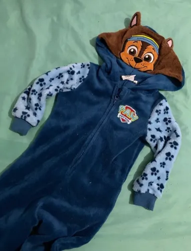 Macacão Plush Infantil Patrulha Canina tam 2