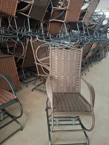 Cadeira de balanço 4 molas