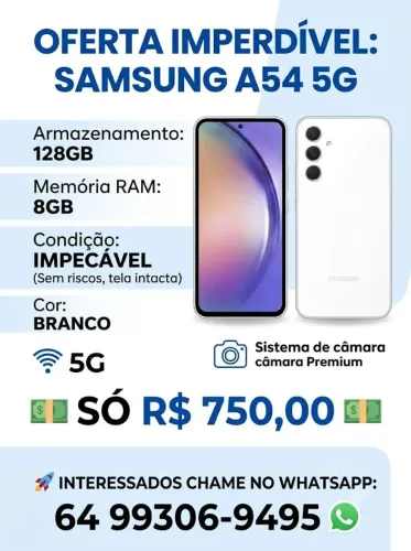 Vendo Samsung A54 