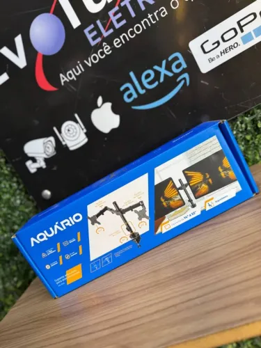 Suporte Articulado para Dois Monitores SIM-3500 - Aquário