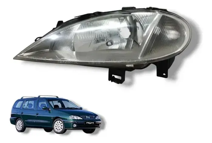 Farol Renault Megane 2000 2001 2002 2003 2004 2005 Esquerdo Esquerdo/motorista