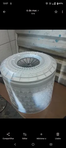 Suporte do cesto da lavadora Electrolux 15 kg