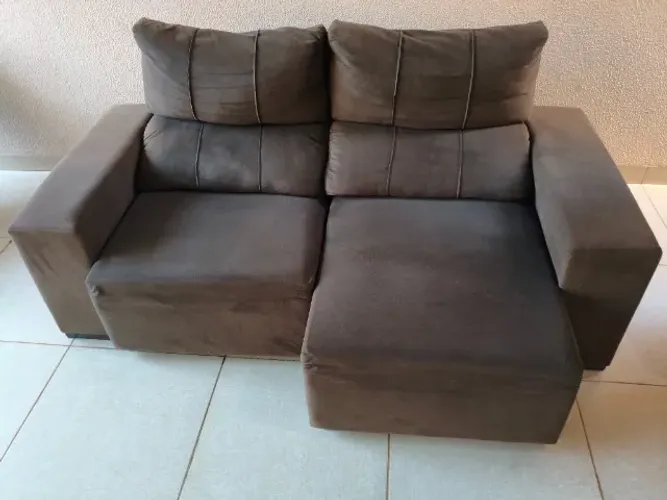 Sofá 2 lugares retratil