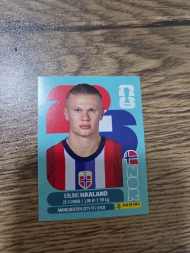 Figurinha da Copa 2026 Haaland NOR 15