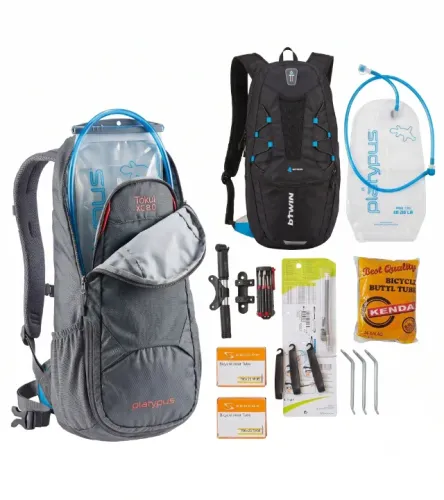 Kit Completo De Ciclismo E Hidratação: Mochilas, Ferramentas