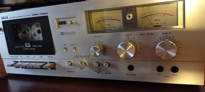 Tape deck Akai gxc 725d