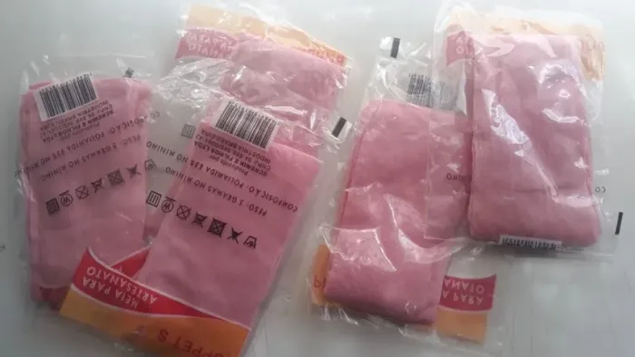 Meia de Seda para Artesanato | Desapego por Fechamento de Loja | Venda em lote