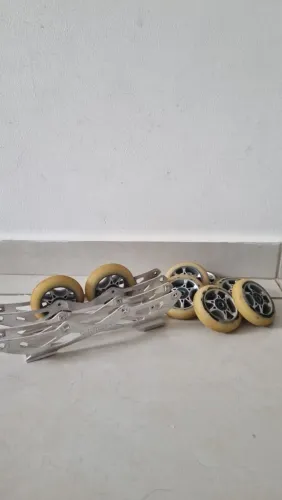 Base de Alumínio para Patins
