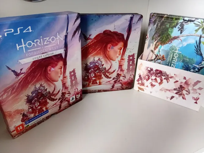 edição especial horizon forbidden west - PS4