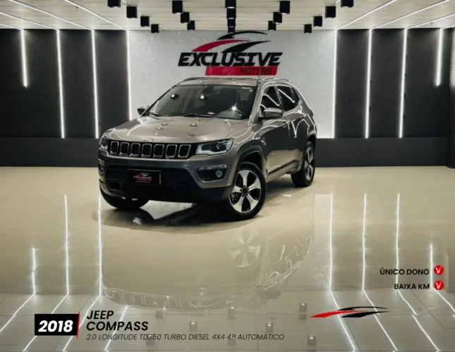 Jeep Compass Longitude 2.0 4X4 Dies. 16V Aut. 2018