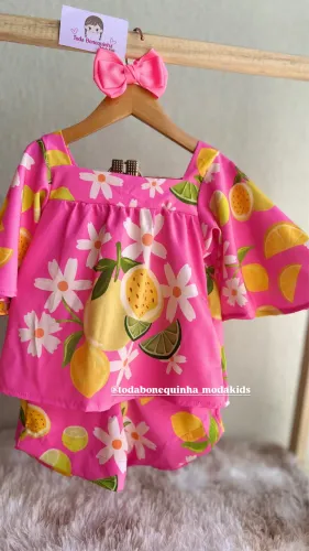 Roupa para menina/ colorida 