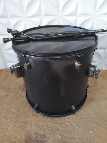 Oficina da batera!! Surdo de bateria 16 polegadas