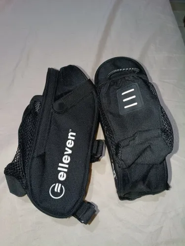 Bolsa de selim de bicicleta. Obs: não foram usadas!