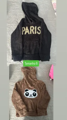 2 Casacos fleece - 6 anos