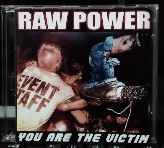 Raw Power - You Are the Victim 2002 CD import multimídia Wretched Negazione Hardcore Punk