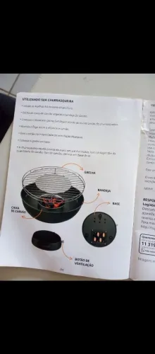 Churrasqueira elétrica 