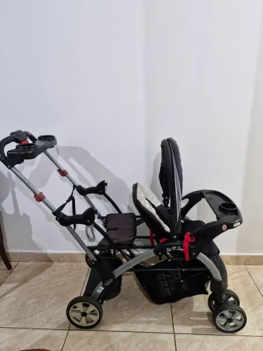 Carrinho Baby Trend Sit N? Stand Ultra Phantom importado