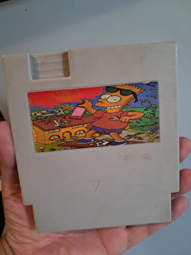 Cartucho The Simpsons Bart vs Space Mutants compatível NES nintendinho 