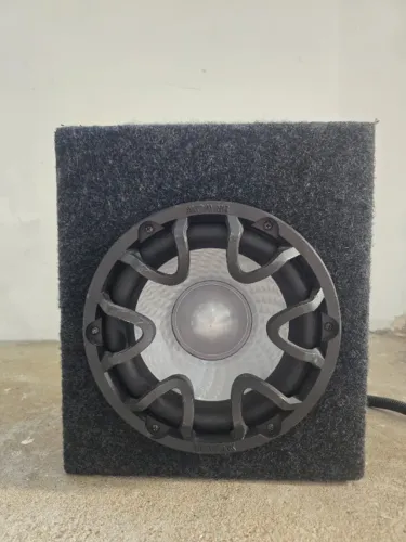 Kit Som Automotivo Top: Caixa com Sub Bravox 12? + Módulo 800 RMS - Ótima Potência