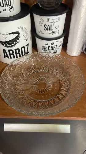 BOLEIRA DE VIDRO/ FRUTEIRA GRANDE