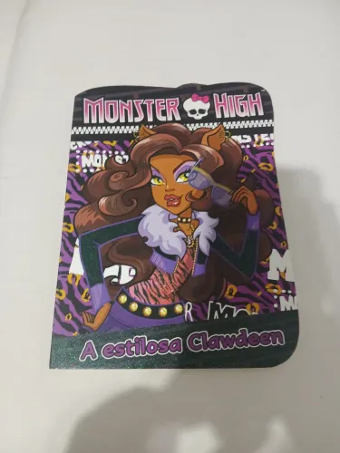 Livrinho monster high clawdeen