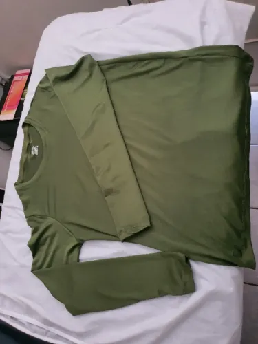 Blusa malha manga longa