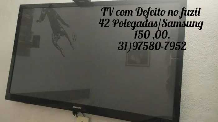 TV 42 Polegadas Samsung Defeito