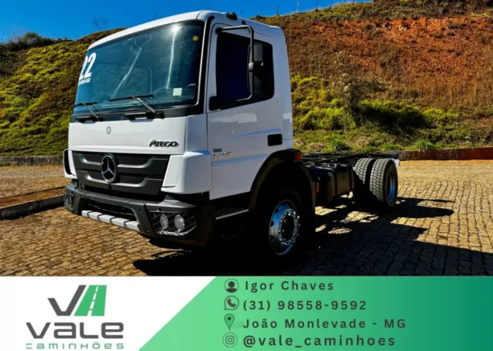 MB 1719 ano 2022 com apenas 70 mil km