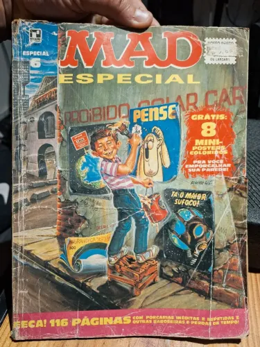 Revista Mad Especial No 6 - Edição Brasileira 1989 - Rara (Usado)