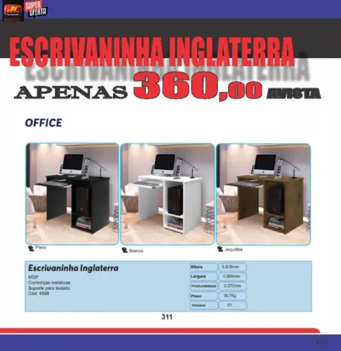 ESCRIVANINHA INGLATERRA 3