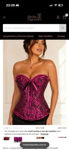 CORSET ROSA