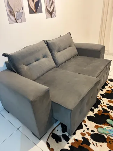 Rack/ sofá/ máquina de lavar