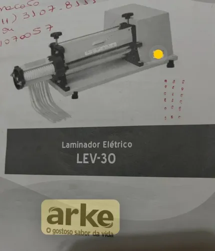 Laminador Elétrico Arke Lev-30