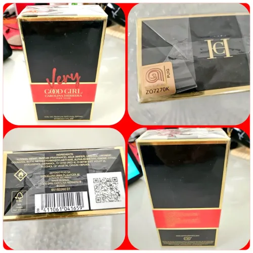 Perfume Original Carolina Herrera Very Good Girl 30ml Lacrado + Nota Dior Paco Chanel