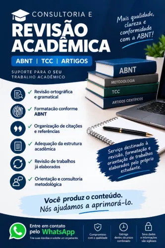 Consultoria Trabalhos Acadêmicos - Todos os Cursos - TCC