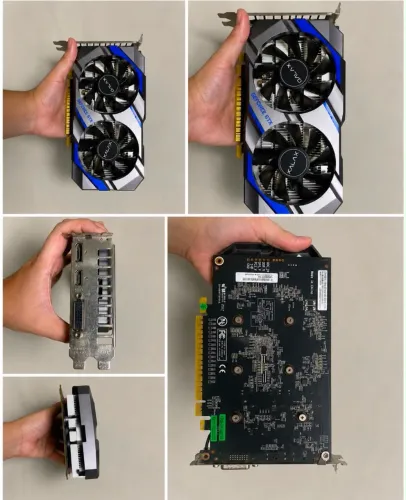 GTX 1050 Ti Galax 4GB GDDR5 - 2 Anos de Uso, Funcionando Perfeitamente