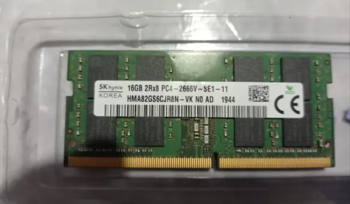 Vendo memória 16G DDR4 para notebook