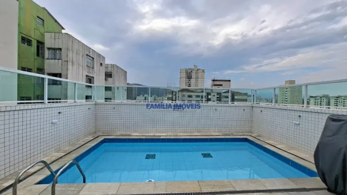 Apartamento à venda mobiliado piscina José Menino Santos