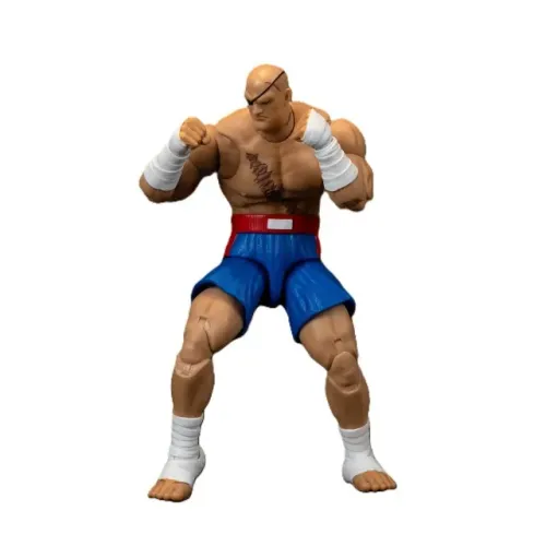 Sagat - Ultra Street Fighter II - Boneco Articulado - Jada Toys